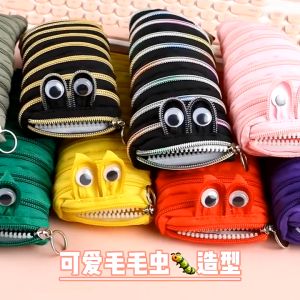 Túi Đựng Bút Có Sức Chứa Lớn Họa Tiết Hoạt Hình Có Khóa Kéo Đa Năng Có Nhiều Màu Sắc