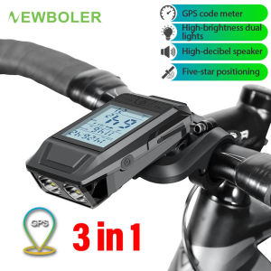 4 Mode Bike Light Lamp Bicycle Computer 3-in-1 Horn Flashlight Cycle Bike Speedometer Led Front Lights Cycling Headlight 