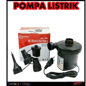 Grosir POMPA LISTRIK ELECTRIC AIR PUMP POMPA KASUR ANGIN KOLAM RENANG PORTABEL