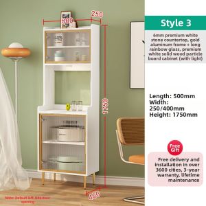 XUEPENG | Multifunctional Simple French Cream Style Sideboard