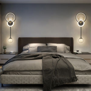 Nordic LED Wall Lamp Modern Light Luxury Wall Lamp Indoor Lighting Room Decor Wall Sconces For Living Room Bedroom Bedside