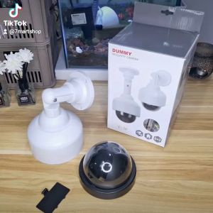 【Fake】 Dummy CCTV Dome Shape Camera with Red Flashing Light #CCTV #FakeCamera #DummyCamera #YL-144 #仿真摄像头 #警惕假摄像头