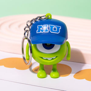 The luminous big-eyed monster can say I love you luminous keychain couples voice portable luminous keychain toy small gift toy for friends