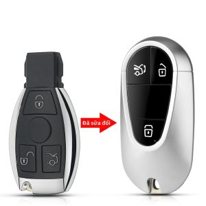 Vỏ Chìa Khóa KEYYOU Đã Được Sửa Đổi Loại Fob 2/3/4 Nút Dành Cho Mercedes Benz Từ Năm 2000 Trở Lên Hỗ Trợ NEC BGA Nguyên Bản - Vỏ Chìa Khóa You Key