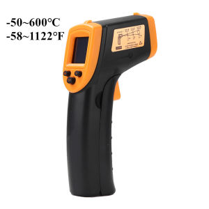 juan juan | -50~600℃ Digital Infrared Thermometer LCD Display Contactless Thermometer Pyrometer IR Laser Point GM320/GM320S/HW600/HW550