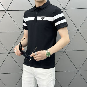 Áo Thun Polo Nam Mùa Hè Cổ Polo Tay Ngắn Thường Ngày Thời Trang Mới 2025 Thương Hiệu Hợp Thời Trang Áo Thun Cotton Polyester