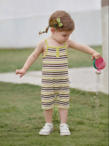 MINI BALA | Bodysuit Hơi Thở Mềm Mại Dễ Thương Cho Bé Mùa Hè