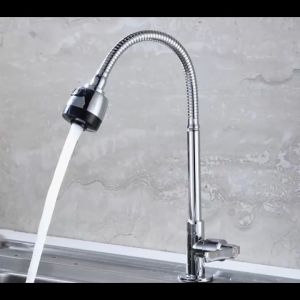 ก๊อกน้ำซิงค์ ปรับได้ 2 ระดับ หมุนได้ 360 องศา ก๊อกน้ำอเนกประสงค์ ก็อกสแตนเลส ก๊อกน้ำอ่างล้างจานหมุนได้ 360