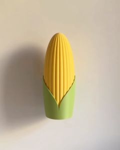 SLYCELAB Corn Snack Dispenser 3D Printed Functional Kitchen Decor Snack Storage and Organizer