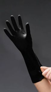 ถุงมือยาง GR-1 ยาว 13 นิ้ว แบบหนา GLVR0008 ผลิตจากยางธรรมชาติ ใช้ในการทำความสะอาด