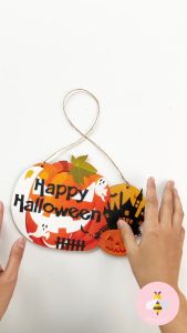 Pinky Bee Dekorasi Halloween Gantungan Pintu Happy Halloween 66171600