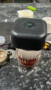 ชุดเครื่องรมควันไฟฟ้าค็อกเทล Nordic Cocktail Smoker Set พกพาได้ เพิ่มกลิ่นหอมให้เครื่องดื่มและอาหาร พร้อมส่งในไทย