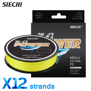 SIECHI X12 Braided Fishing Line 12 Strands 150M Multifilament PE Line Super Strong 25-136LB Carp Lines Japan Wire