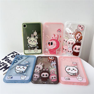 Cho không khí Apple iPad Pro 11 M2 M3 M4 A16 a17pro 11 10 9 8 7 6 5 4 3 gen Mini 10.2 10.5 10.9 inch máy tính bảng trẻ em dễ thương phim hoạt hình labubu nhựa TPU mềm vỏ lưng chống sốc