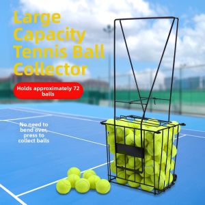 JIEKESAI | Portable Mobile Tennis Ball Cart with Wheeled Design for Easy Carrying Holds Approximately 170 Tennis Balls Durable Storage Basket for Training and Practice