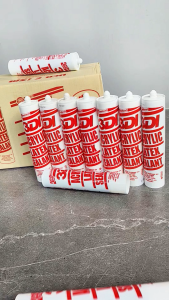 3DI กาวยาแนว อะครีลิค กาวแด๊ป สีขาว ขนาด 300 มล. แบบลัง 24 หลอด