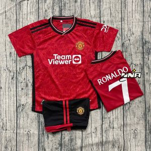 Quần Áo Bóng Đá Trẻ Em  Áo Đá Banh Cho Bé ĐT Bồ Đào Nha In Sẵn Tên Số Cầu Thủ