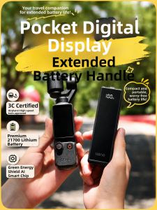 llano | Aircraft-Approved Extendable Battery Grip for DJI Pocket Series