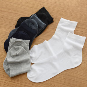 Thin Dry and Breathable Mens Mid-Calf Length Sock Thin Mesh Socks Antibacterial Deodorizing Filter Summer New Arrival