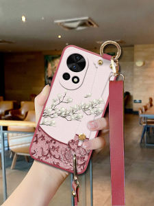 Huawei Nova12Pro Womens Phone Case Crossbody Anti-fall N0VA12 Vitality Edition Protective Cover New Model Pocket Magnolia