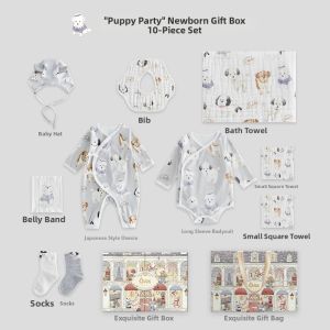 OAK FAMILY | Newborn Gift Box 10 Pieces