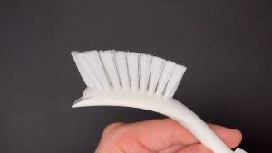 801 - Sikat Wajan Panci Wastafel Pembersih Cuci Piring Ujung Berlekuk - Kitchen Brush