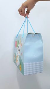 AVVET Paperbag Ulang Tahun Goodie Bag Karakter Tas Hadiah Ulang Tahun Anak Gift Box Ultah Souvenir Kotak Hadiah Kado anak