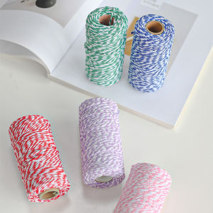 Colorful Cotton Rope Flower Arrangement Gift Box Packaging Material for Flower Shops Bunches of Flowers Ribbon Supplies