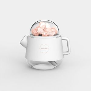 Humidifier 2in1 Diffuser Lampu Tidur Meja Dengan Batu Garam Hias