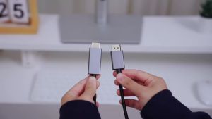 Cabletimes | CABLETIME 4K 60HZ DisplayPort to HDMI Cable DP to HDMI Cable Converter DP1.2 for HDTV Projector Laptop PC DP to HDMI Cable