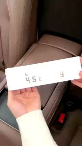 Bảng Số Điện Thoại Bằng Kim Loại Sử Dụng Năng Lượng Mặt Trời [Giá Sốc] Có Đèn LED Dạ Quang