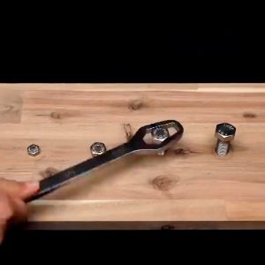 Double End Wrench Universal Spanner 8-22mm Multi Functional Self-tightening Glasses Wrench