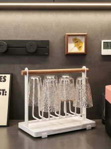 FULINSI | Water Cup Tea Cup Placement Rack with Drip Tray