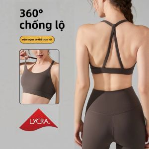 SKINOFSKIN | Seductive Padded Yoga Bra Training Fitness Underwear Shock Absorption Gather Full Coverage