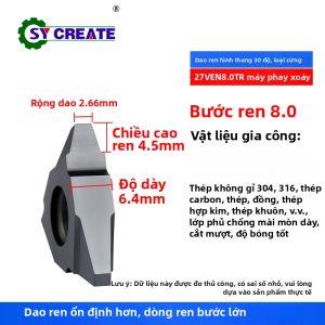 Ty Nhựa Trapezoidal 30 Độ Đặt Dọc