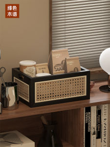 ชั้นวางของแบบพับได้สำหรับจัดระเบียบ กล่องเก็บของ กล่องใส่ของสำหรับโต๊ะทำงาน กล่องเก็บของแบบอเนกประสงค์สำหรับห้องครัวและห้องนั่งเล่น