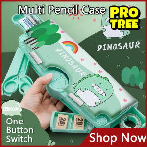 Pro Pencil Box Cartoon Pencil Box Pencil Storage Multifunctional Stationery Storage Box Kids Gift