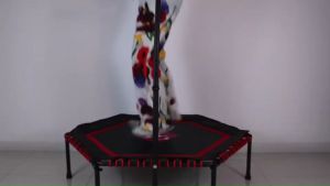 BG SPORT Trampoline Dewasa Alat Olahraga Lompat TL50M (Handle)