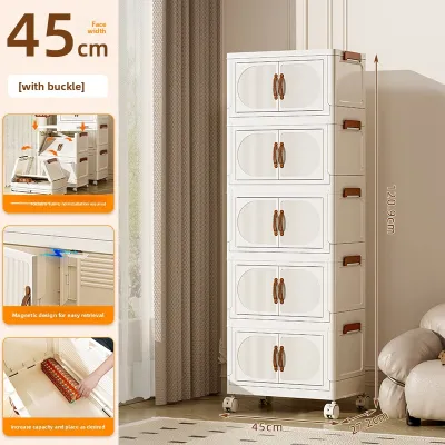 MEIZHUFU | Foldable Home Storage Cabinet