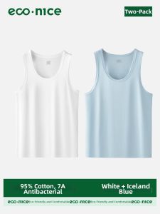 econice | Fashion Slim Fit Vest Cotton Sleeveless Tank Top for Men