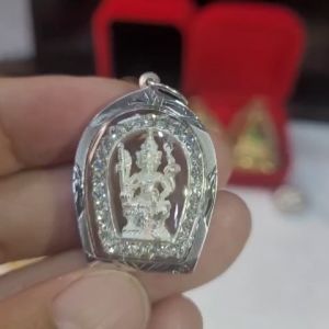 [CAO CẤP 2.7] Mặt Dây Truyền Tứ Diện Chất Liệu Bạc Cao Cấp Thái Lan