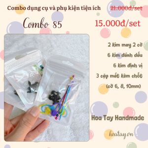 Combo 85 - Combo Dụng Cụ đan móc  và Phụ Kiện Tiện Ích – Đa Dụng và Hiệu Quả