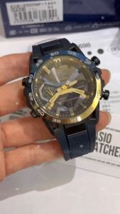 [ EDIFICE ECB-2000NP-1A ] SMARTPHONE LINK SERIES/TOUGH SOLAR WITH CARBON FIBER CASE ANALOG-DIGITAL WATCH