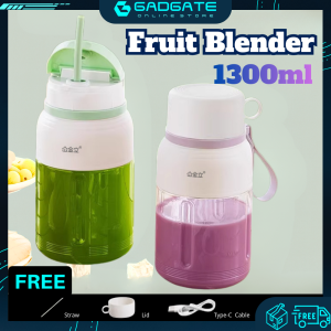 1300ml Portable Juicer Blender 38 Blades Automatic Juicer Mixer USB Rechargeable Multifunction Electric Mixer Bottle Cup 迷你榨汁杯