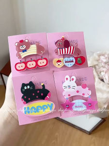 【ZEVER】กิ๊บรูปตุ๊กตาหมีและกระต่าย เสริมความน่ารักให้ทรงผมของคุณ