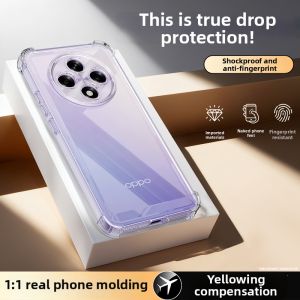 imobile | Shockproof Clear Silicone Case for Oppo A3 Series 5G Phones