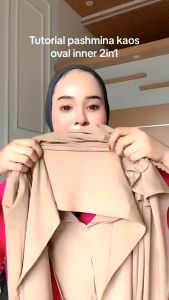 PASHMINA INSTAN INNER LEHER JERSEY OVAL DALAMAN NINJA / PASHMINA INNER NUTUP LEHER JERSEY / PASMINA INER OVAL NUTUP LEHER JERSEY PREMIUM TERBARU