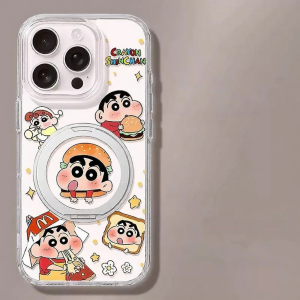 YOUSIDUN | Ốp Điện Thoại Cute Cartoon Anime Có Đế Từ Xoay 360 Độ