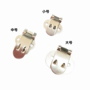 Hand-Stitched Stainless Steel Movable Shoe Clip Buckle Decorative Hardware Shoe Buckle Clip
