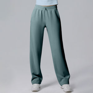 Quần Thể Thao Nữ Ống Đứng Rộng Rãi Quần Dài Đi Làm Quần Dài Thoáng Khí Nhanh Khô Quần Dài Thường Ngày Quần Dài Thể Thao